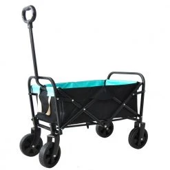 1.44 cu.ft. Steel Collapsible Garden Cart by Unbranded
