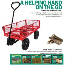 3.53 cu.ft. Steel Folding Utility Garden Cart by Unbranded 20 3.53 cu.ft. Steel Folding Utility Garden Cart by Unbranded -GARDEN TOOLS Shop garden carts ktdgcp83001 44 1000