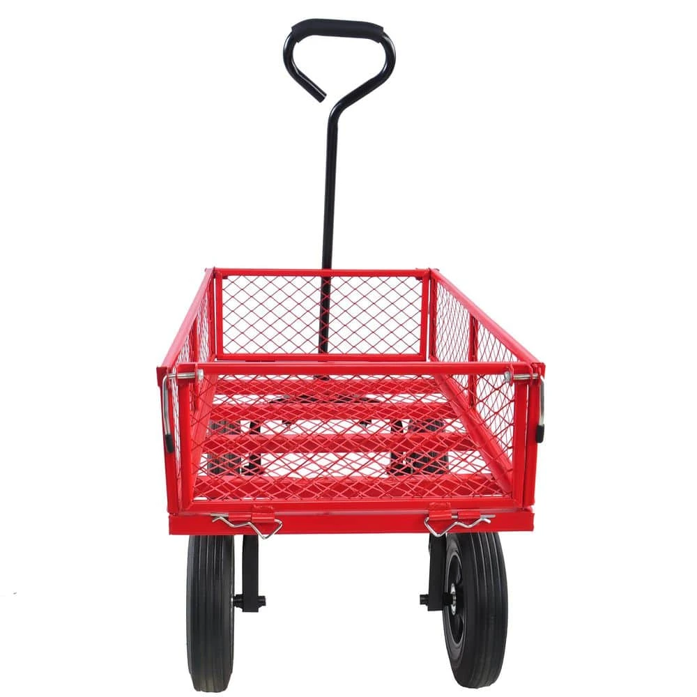 3.53 cu.ft. Steel Folding Utility Garden Cart by Unbranded 5 3.53 cu.ft. Steel Folding Utility Garden Cart by Unbranded - Image 3