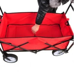 2.4 cu.ft. Metal Folding Wagon Garden Cart with Canopy in Red by Unbranded 12 2.4 cu.ft. Metal Folding Wagon Garden Cart with Canopy in Red by Unbranded -GARDEN TOOLS Shop garden carts lhr428zyq22 44 1000