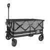 3 cu.ft. Nature's Journey Collapsible Folding Fabric Camping Wagon and Garden Cart, Black/Grey by Unbranded -GARDEN TOOLS Shop garden carts mw616 1 64 1000