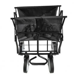 2.4 cu. ft. Black Steel Garden Cart by Unbranded -GARDEN TOOLS Shop garden carts st616a 155 1f 1000