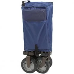 Laburnum 1.2 cu.ft. Foldable Rolling Fabric Utility Tailgate Garden Cart, Red by Timber Ridge -GARDEN TOOLS Shop garden carts tr 21727 portalred 1f 1000