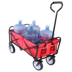 4.08 cu.ft. Fabric Red Folding Garden Cart by Unbranded 14 4.08 cu.ft. Fabric Red Folding Garden Cart by Unbranded -GARDEN TOOLS Shop garden carts wybagain 26 44 1000