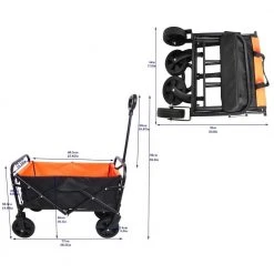 8 cu.ft. Garden Lawn Carts Metal Garden Carts by Unbranded -GARDEN TOOLS Shop garden carts xy cart 223 44 1000