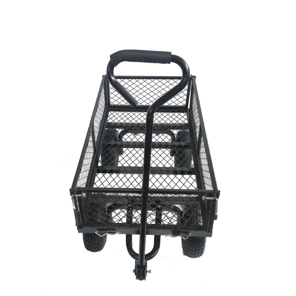 3.5 cu.ft. Metal Cargo Wagon Garden Cart by Unbranded 3 3.5 cu.ft. Metal Cargo Wagon Garden Cart by Unbranded