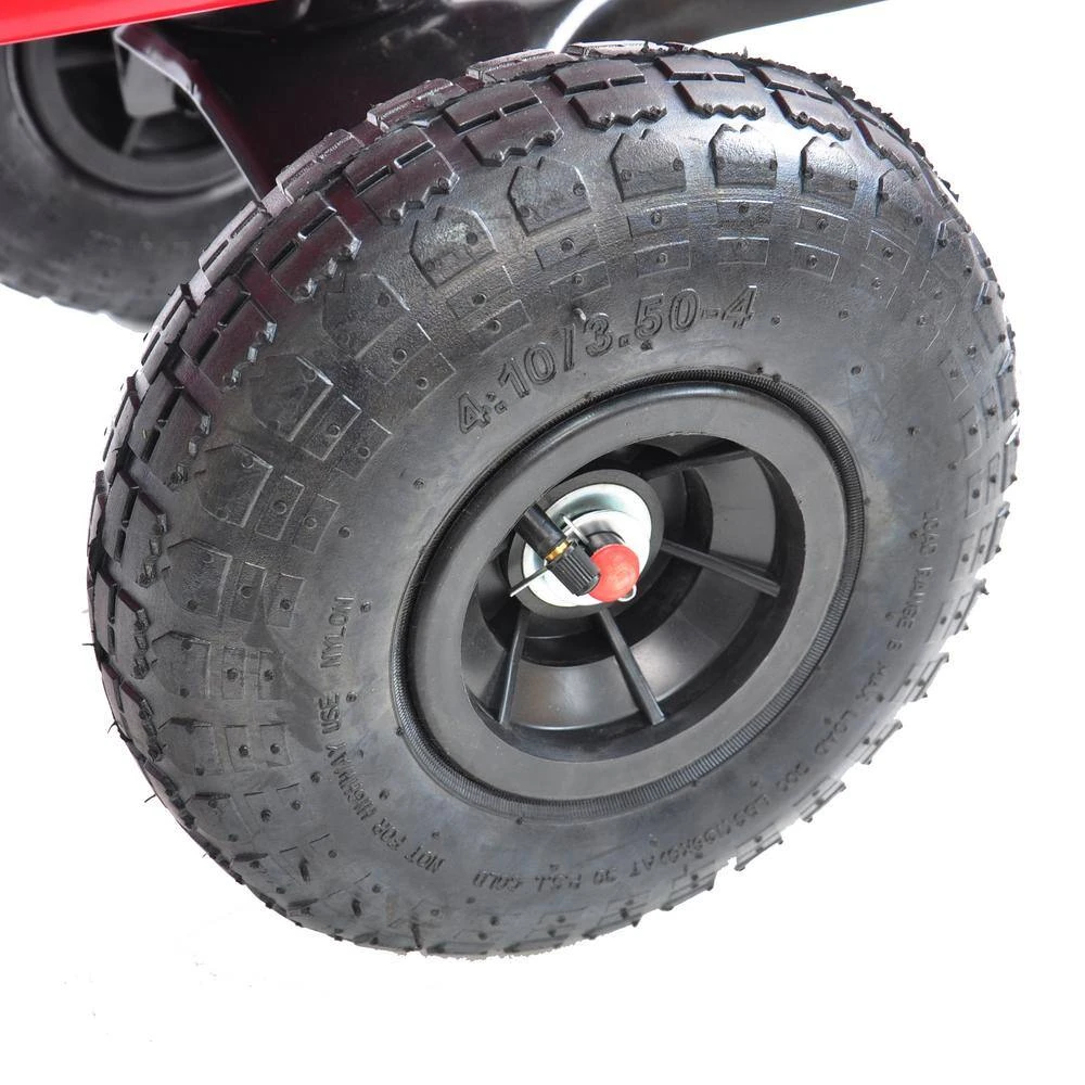 1 cu.ft. Metal All Terrain Cargo Wagon Garden Cart for Kids by Unbranded 7 1 cu.ft. Metal All Terrain Cargo Wagon Garden Cart for Kids by Unbranded - Image 5