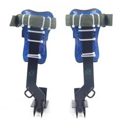 Tree Climbing Spike Set Safety Non-Slip Belt Straps Portable Tree Climbing Tool by YIYIBYUS