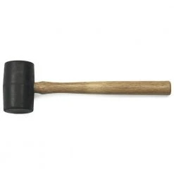 16 oz. Rubber Mallet with Hickory Handle by GEARWRENCH
