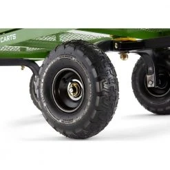 4 cu. ft. Steel Utility Cart by GORILLA CARTS -GARDEN TOOLS Shop gorilla carts garden carts gcg 2140 1f 1000