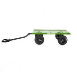 4 cu. ft. Steel Utility Cart by GORILLA CARTS -GARDEN TOOLS Shop gorilla carts garden carts gcg 2140 66 1000