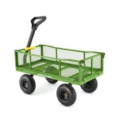 4 cu. ft. Steel Utility Cart by GORILLA CARTS -GARDEN TOOLS Shop gorilla carts garden carts gcg 2140 a0 1000