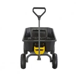 4 cu. ft. Poly Garden Dump Cart by GORILLA CARTS -GARDEN TOOLS Shop gorilla carts garden carts gcg 4 66 1000