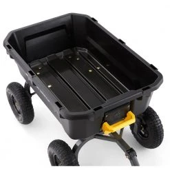 7 cu. ft. Poly Yard Dump Cart by GORILLA CARTS -GARDEN TOOLS Shop gorilla carts garden carts gcg 7 4f 1000
