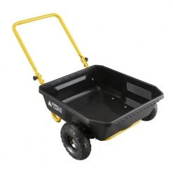 4 cu. ft. Poly Yard Cart by GORILLA CARTS -GARDEN TOOLS Shop gorilla carts garden carts gcr 4 c3 1000