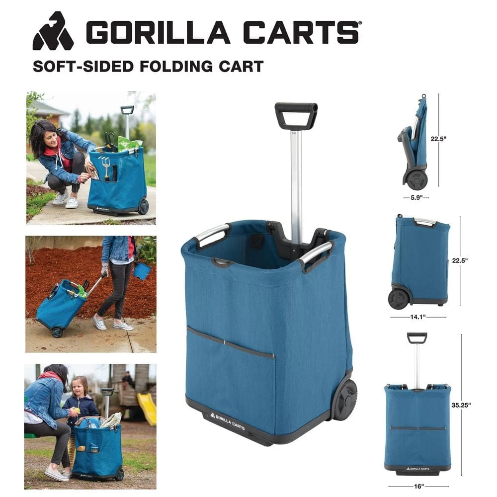 Soft-Sided Folding Cart by GORILLA CARTS 16 Soft-Sided Folding Cart by GORILLA CARTS - Image 14