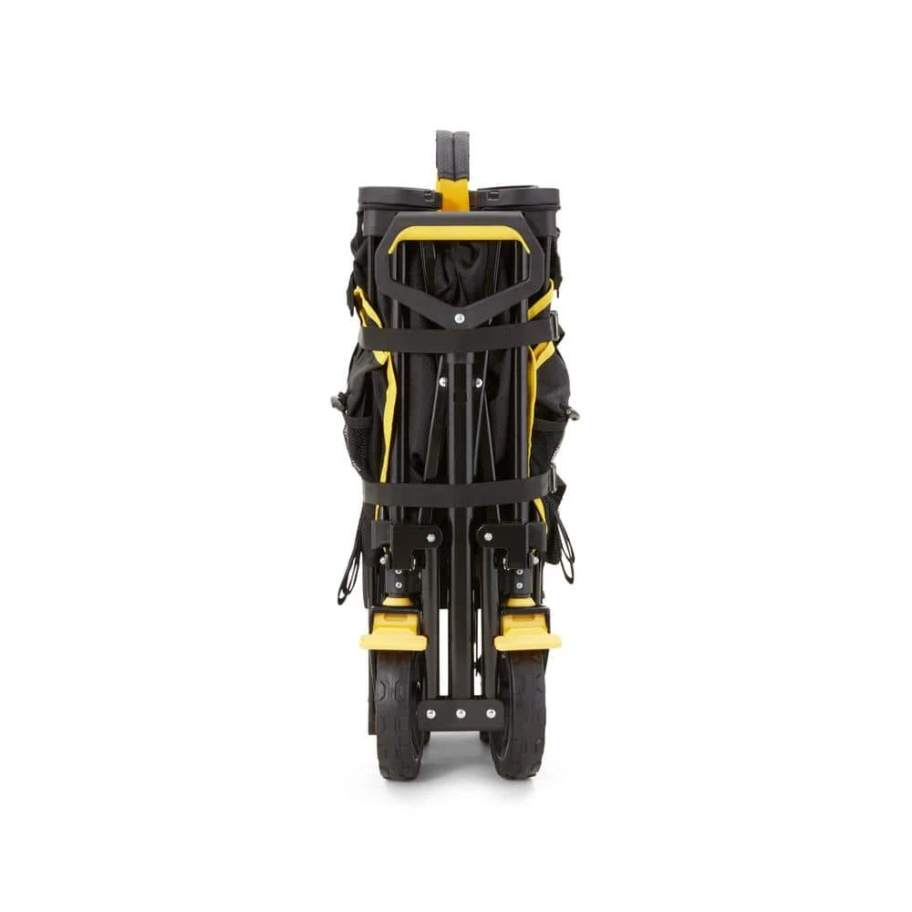 7 Cu. Ft. Collapsible Folding Outdoor Utility Wagon with Oversized Bed, Black by GORILLA CARTS 11 7 Cu. Ft. Collapsible Folding Outdoor Utility Wagon with Oversized Bed, Black by GORILLA CARTS - Image 9