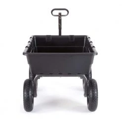 1,500 lb. Super Heavy Duty Poly Dump Cart by GORILLA CARTS -GARDEN TOOLS Shop gorilla carts garden carts gor10 16 1d 1000