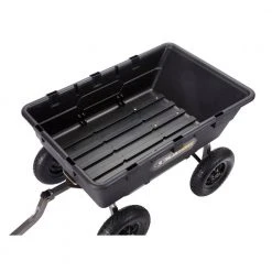 1,500 lb. Super Heavy Duty Poly Dump Cart by GORILLA CARTS -GARDEN TOOLS Shop gorilla carts garden carts gor10 16 66 1000