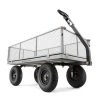 1,000 lb. Heavy-Duty Steel Utility Cart by GORILLA CARTS -GARDEN TOOLS Shop gorilla carts garden carts gor1001 com 64 1000