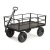 1,200 lb. Heavy-Duty Steel Utility Cart by GORILLA CARTS -GARDEN TOOLS Shop gorilla carts garden carts gor1200 com 64 1000