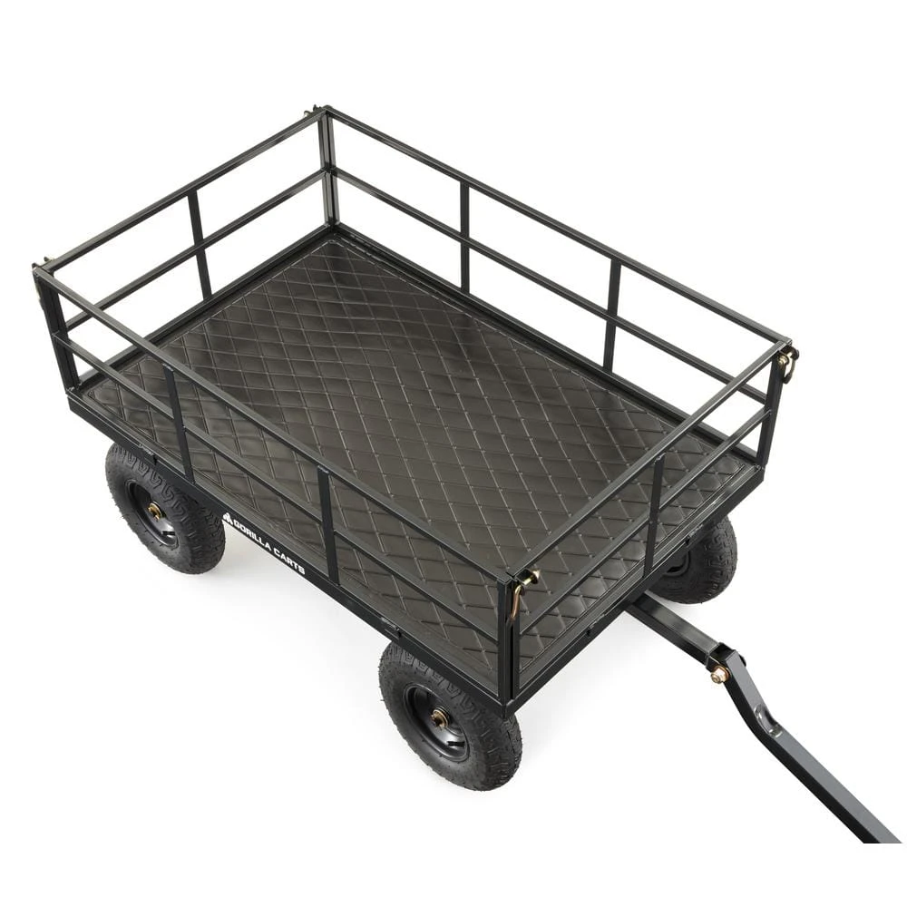 1,200 lb. Heavy-Duty Steel Utility Cart by GORILLA CARTS 4 1,200 lb. Heavy-Duty Steel Utility Cart by GORILLA CARTS - Image 2