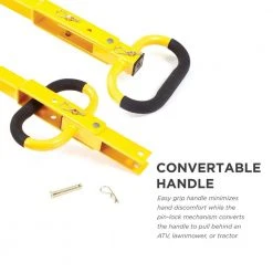 1,400 lb. Super Heavy Duty Steel Utility Cart by GORILLA CARTS -GARDEN TOOLS Shop gorilla carts garden carts gor1400 com 76 1000