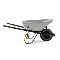 6 cu. ft. PRO Steel Wheelbarrow by Gorilla 18 6 cu. ft. PRO Steel Wheelbarrow by Gorilla -GARDEN TOOLS Shop gorilla wheelbarrows gsxd 6 40 1000