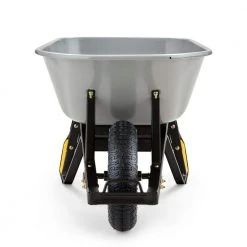 6 cu. ft. PRO Steel Wheelbarrow by Gorilla 21 6 cu. ft. PRO Steel Wheelbarrow by Gorilla -GARDEN TOOLS Shop gorilla wheelbarrows gsxd 6 66 1000