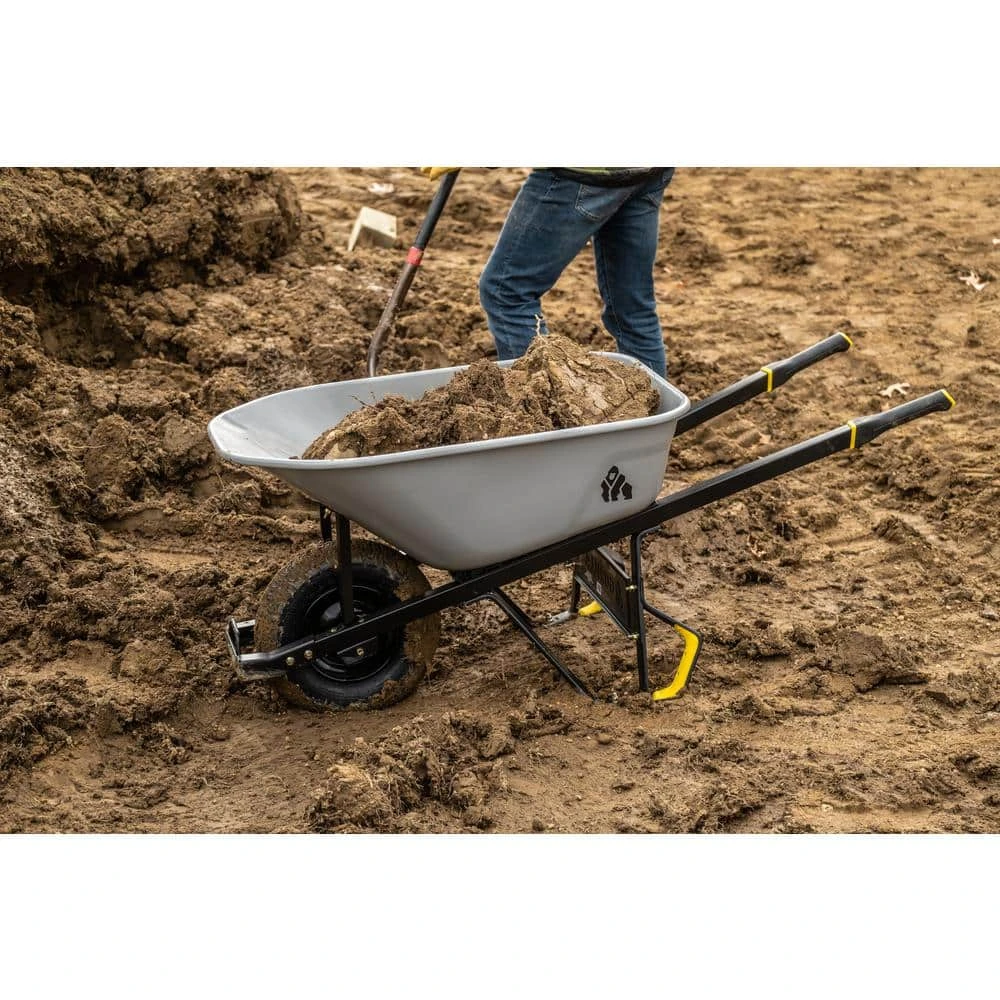 6 cu. ft. PRO Steel Wheelbarrow by Gorilla 15 6 cu. ft. PRO Steel Wheelbarrow by Gorilla - Image 13