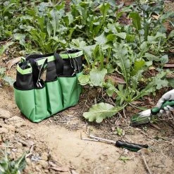 8-Piece Garden Tool Set with Storage Tote Bag by TURBRO -GARDEN TOOLS Shop green turbro garden tool sets hs601 76 1000