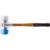 15 oz. Simplex 40/50 Mallet, Aluminum Housing with Oversized Soft Blue Rubber Non-Marring, Superplastic Inserts by Halder -GARDEN TOOLS Shop halder mallets 3117 051 64 1000