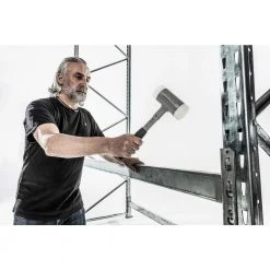 Supercraft 40 Dead Blow 1.78 lbs. Nylon Hammer with 12.01 Metal Handle Rubber Grip by Halder 16 Supercraft 40 Dead Blow 1.78 lbs. Nylon Hammer with 12.01 Metal Handle Rubber Grip by Halder -GARDEN TOOLS Shop halder mallets 3377 040 fa 1000