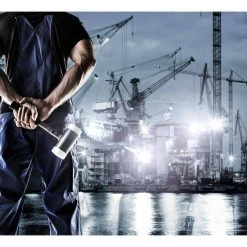 Supercraft 45 Dead Blow 2.06 lbs. Nylon Hammer with 12.2 Metal Handle Rubber Grip by Halder -GARDEN TOOLS Shop halder mallets 3377 045 4f 1000