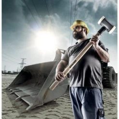 Supercraft Dead Blow 20.5 lbs. Nylon Sledgehammer with 39.37 in. Hickory Handle by Halder -GARDEN TOOLS Shop halder sledge hammers 3366 110 1f 1000