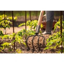 51 in. L Wood Handle 4-Tine Cultivator by Husky -GARDEN TOOLS Shop husky cultivators 77815 944 1f 1000