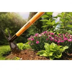 51 in. Wood Handle 2-Prong Hoe by Husky -GARDEN TOOLS Shop husky garden hoes 77802 950 44 1000