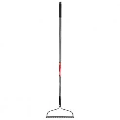 57 in. Fiberglass Handle 16-Tines Bow Rake by Husky