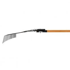 53 in. Long Wood Handle 22 in. Steel Leaf Rake by Husky -GARDEN TOOLS Shop husky leaf rakes 77844 950 4f 1000