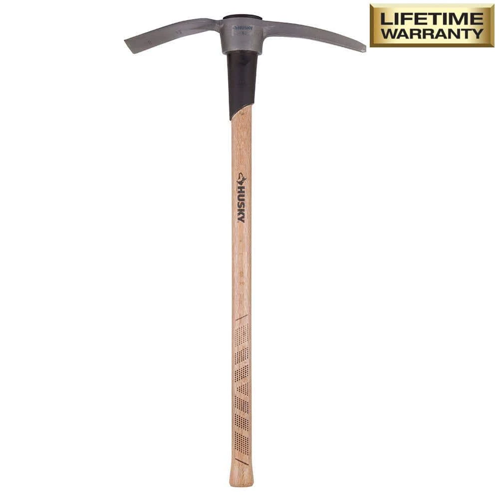 5 lb. Pick Mattock with 36 in. Hardwood Handle by Husky 3 5 lb. Pick Mattock with 36 in. Hardwood Handle by Husky