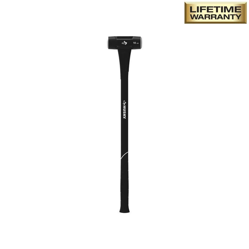 10 lbs. Sledge Hammer with 34 in. Fiberglass Handle by Husky 4 10 lbs. Sledge Hammer with 34 in. Fiberglass Handle by Husky - Image 2