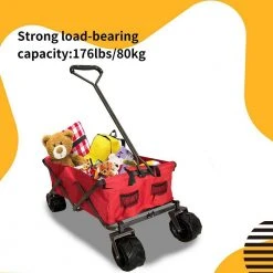 3.67 cu. ft. Fabric Utility Folding Wagon Garden Cart by itapo -GARDEN TOOLS Shop itapo garden carts jr w32137290 66 1000