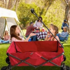 3.67 cu. ft. Fabric Utility Folding Wagon Garden Cart by itapo -GARDEN TOOLS Shop itapo garden carts jr w32137290 c3 1000