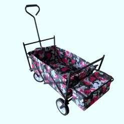 3.5 cu.ft. Collapsible Fabric Wagon Garden Cart Camouflage Pink by itapo -GARDEN TOOLS Shop itapo garden carts s b59308720 fa 1000