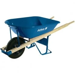 5 cu. ft. Heavy Gauge Seamless Steel Wheelbarrow by Jackson