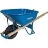 6 cu. ft. Heavy Gauge Seamless Steel Wheelbarrow with Hardwood Handles by Jackson -GARDEN TOOLS Shop jackson wheelbarrows m6ffkb 64 1000