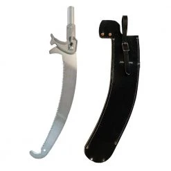16 in. Double Hook Curved Blade with Saw Head and Belting Scabbard by Jameson