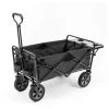 Collapsible Folding Outdoor Garden Utility Wagon Cart with Table in Grey by Mac Sports -GARDEN TOOLS Shop mac sports garden carts mac wtc 169 gre 64 1000