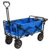Collapsible Folding Outdoor Garden Utility Wagon Cart with Table, Blue by Mac Sports -GARDEN TOOLS Shop mac sports garden carts mac wtc 198 64 1000