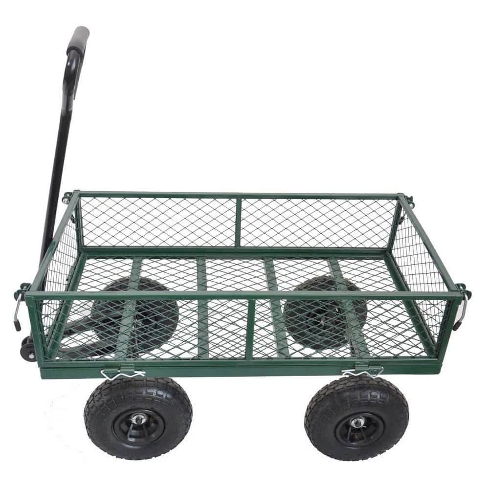 3.5 cu. ft. Steel Garden Cart by maocao hoom 3 3.5 cu. ft. Steel Garden Cart by maocao hoom